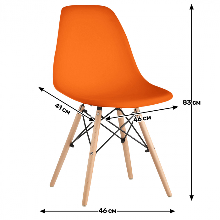 Характеристики Кухонные стулья Ergozen Eames DSW Pro (4 шт комплект)